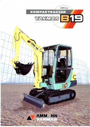 Mini bageri Yanmar B 19