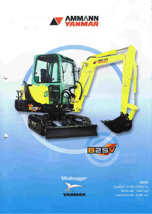 Mini bageri Yanmar B 25 V