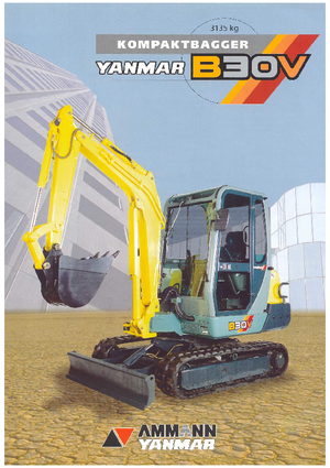 Mini bageri Yanmar B 30 V