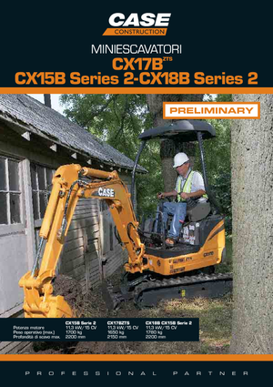 Mini bageri Case CX18B S-2