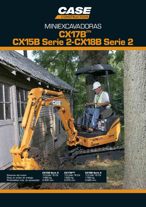 Mini bageri Case CX18B S-2