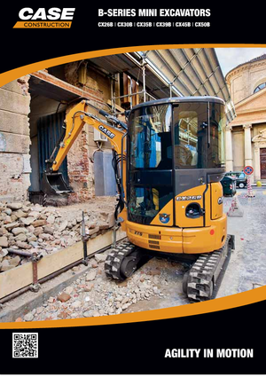 Mini bageri Case CX35B ZTS