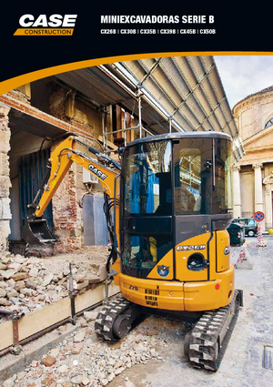 Mini bageri Case CX35B ZTS