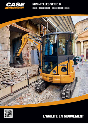 Mini bageri Case CX35B ZTS