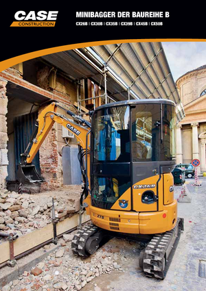 Mini bageri Case CX35B ZTS