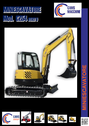 Mini bageri Cams CZ54