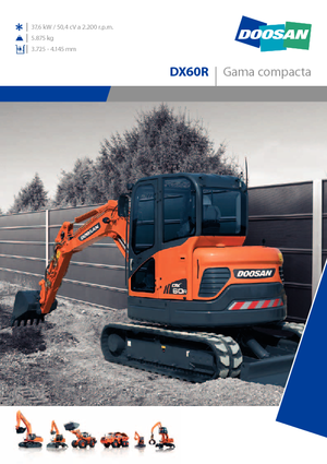 Mini bageri Doosan DX 60 R