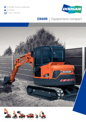 Mini bageri Doosan DX 60 R
