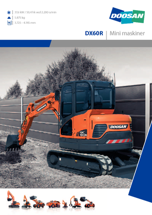 Mini bageri Doosan DX 60 R