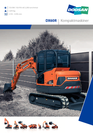Mini bageri Doosan DX 60 R