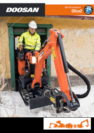 Mini bageri Doosan DX10Z