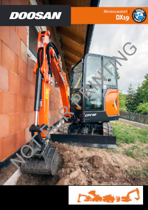 Mini bageri Develon DX19