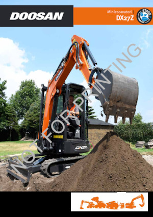 Mini bageri Develon DX35Z-7