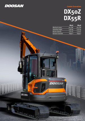 Mini bageri Doosan DX50Z-7