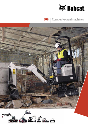 Mini bageri Bobcat E08