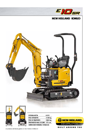 Mini bageri New Holland E10SR