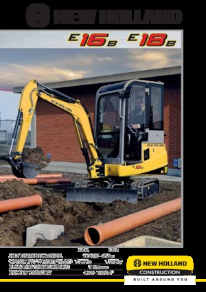 Mini bageri New Holland E16B