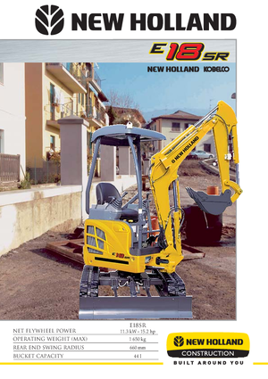 Mini bageri New Holland E18SR