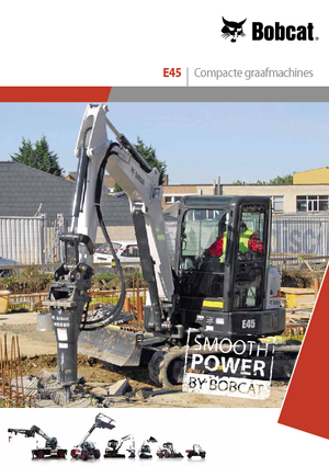 Mini bageri Bobcat E45