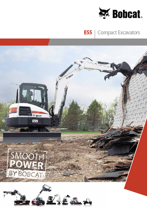 Mini bageri Bobcat E55