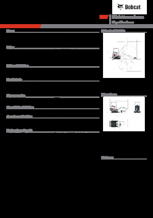 Mini bageri Bobcat E17