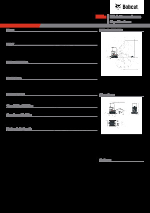 Mini bageri Bobcat E17z
