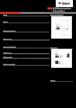 Mini bageri Bobcat E17z