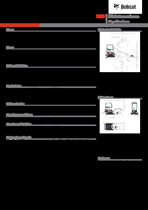 Mini bageri Bobcat E19