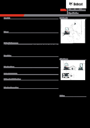 Mini bageri Bobcat E35z