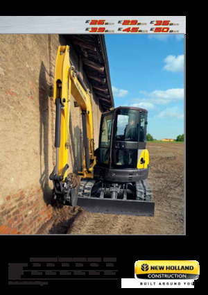 Mini bageri New Holland E50B
