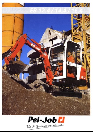 Mini bageri Pel-Job EB 16.4