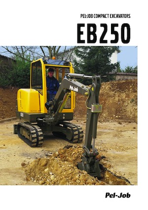 Mini bageri Pel-Job EB 250 XT