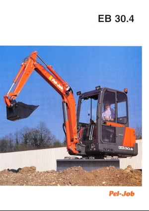 Mini bageri Pel-Job EB 30.4