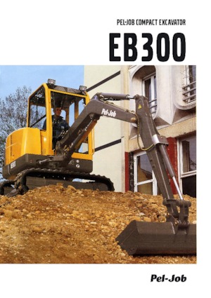 Mini bageri Pel-Job EB 300 XT