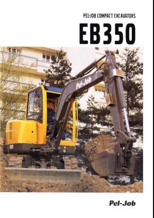 Mini bageri Pel-Job EB 350 XT