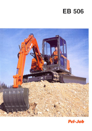 Mini bageri Pel-Job EB 506