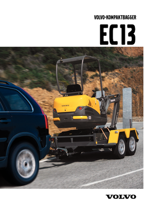 Mini bageri Volvo EC13XTV