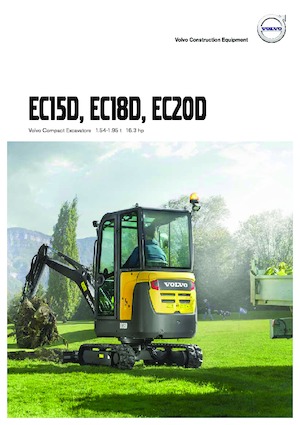 Mini bageri Volvo EC18D
