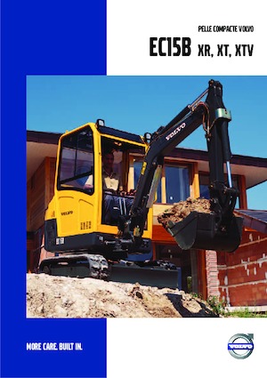 Mini bageri Volvo EC15B XT