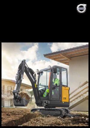 Mini bageri Volvo EC15E