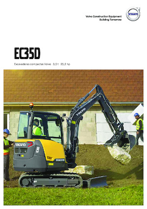 Mini bageri Volvo EC35D