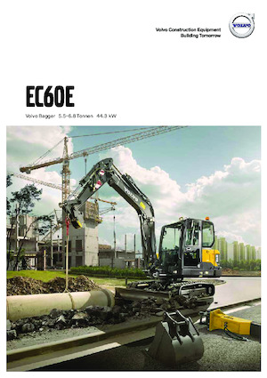 Mini bageri Volvo EC60E