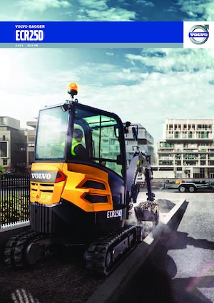 Mini bageri Volvo ECR25D