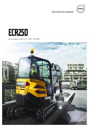 Mini bageri Volvo ECR25D