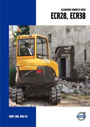 Mini bageri Volvo ECR28