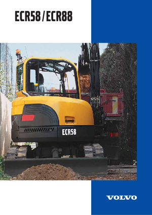 Mini bageri Volvo ECR58