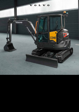 Mini bageri Volvo ECR40