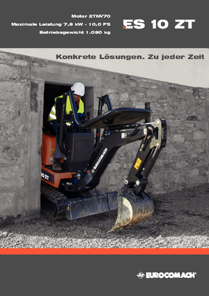 Mini bageri Eurocomach ES 10 ZT
