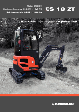 Mini bageri Eurocomach ES 18 ZT