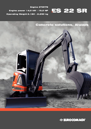 Mini bageri Eurocomach ES 22 SR